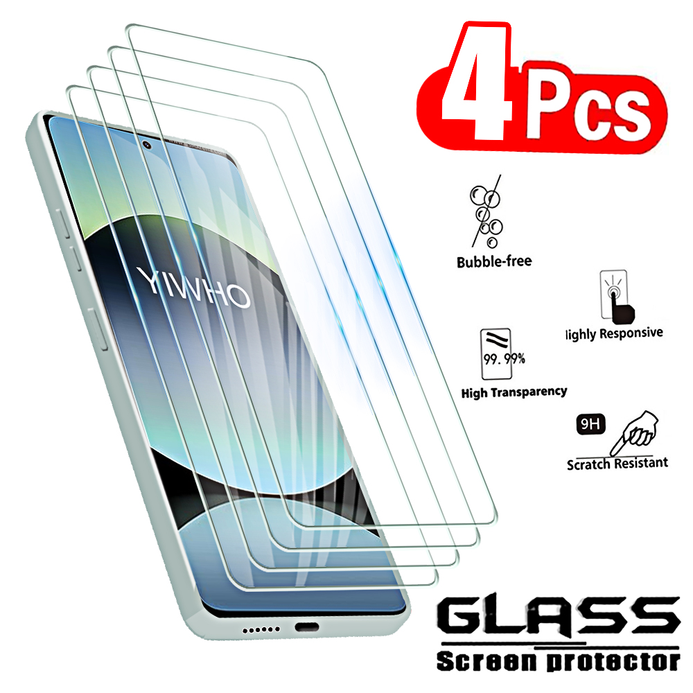 Xiaomi Redmi Note 14 - 4 pièces verre trempé pour Redmi
